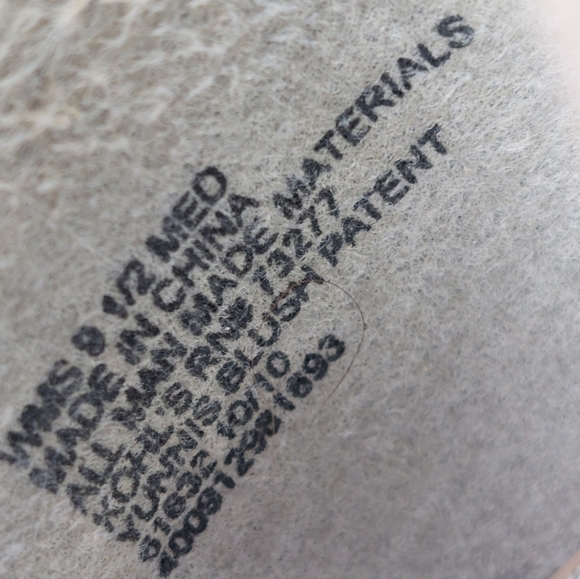 Candies Platform Pumps Slip-on Peep toe Nude Tan size 9.5 - Picture 11 of 12